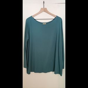 Piko 1988 blue long sleeve tunic shirt (size M)